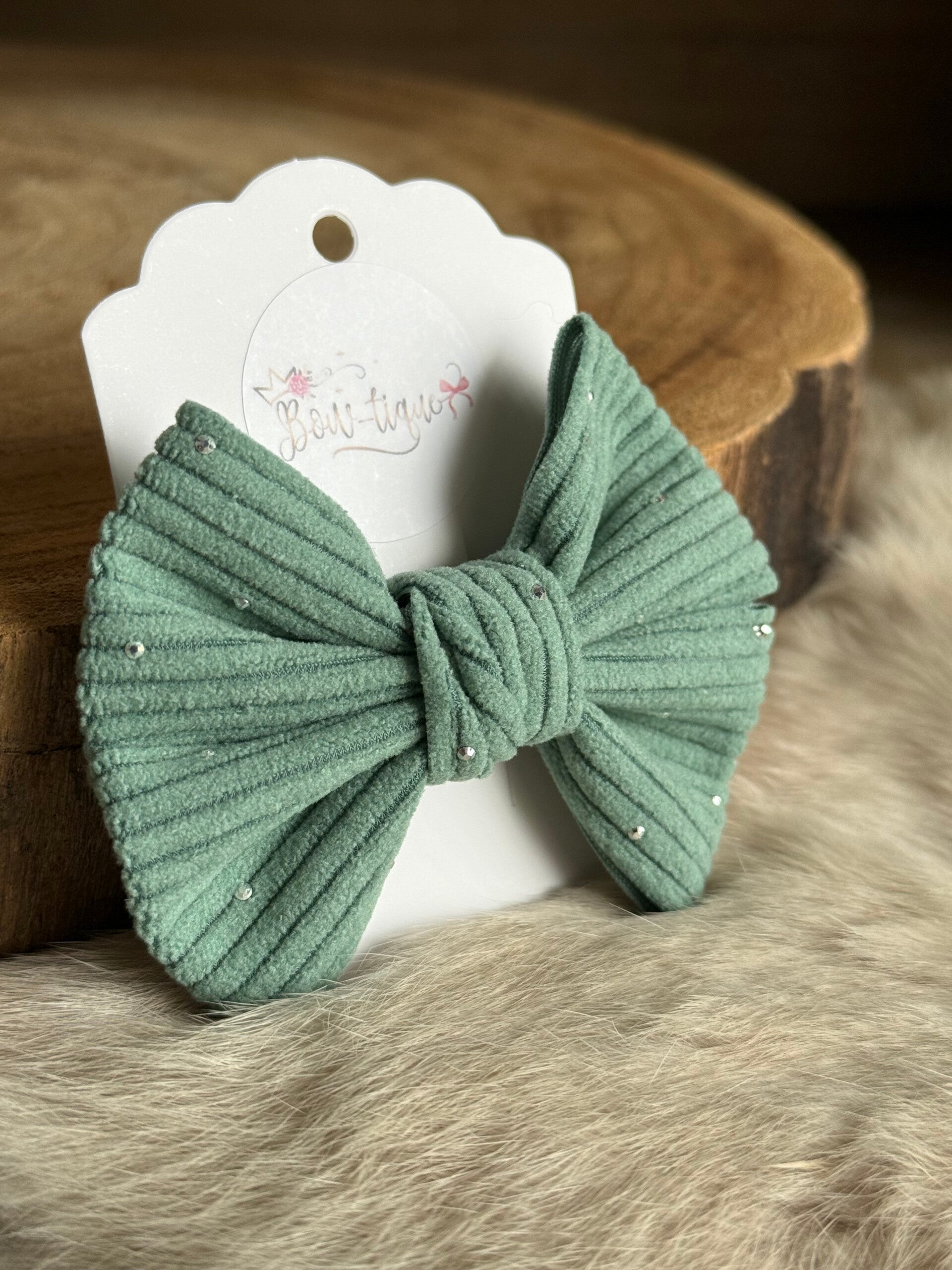 Strik gestreept studs Helena Seafoam