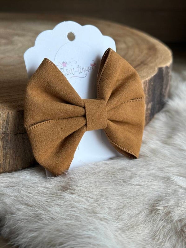 Suède strik Caramel