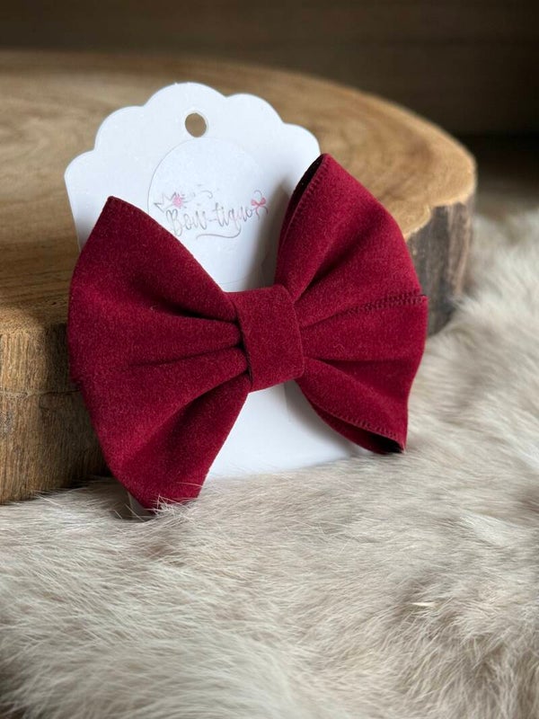 Suède strik Dark Cherish