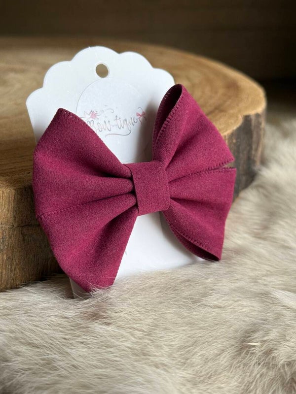 Suède strik Framboos