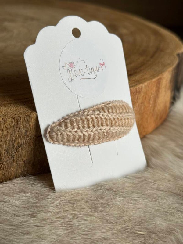 Klikklakspeldje textuur Beige