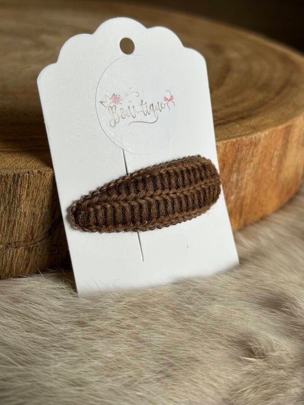 Klikklakspeldje textuur Bruin