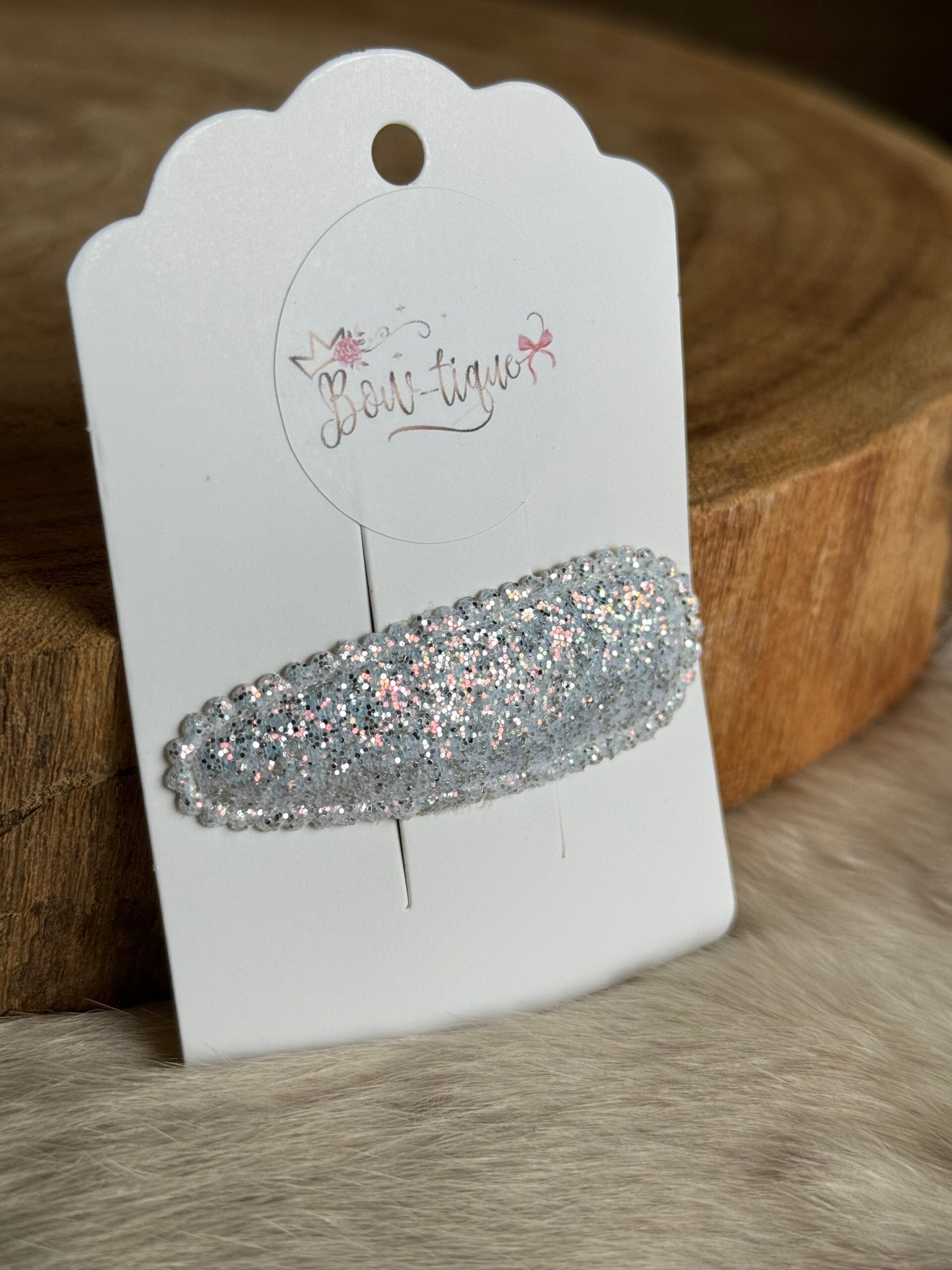 Klikklakspeldje fijne blinkers Wit/Zilver