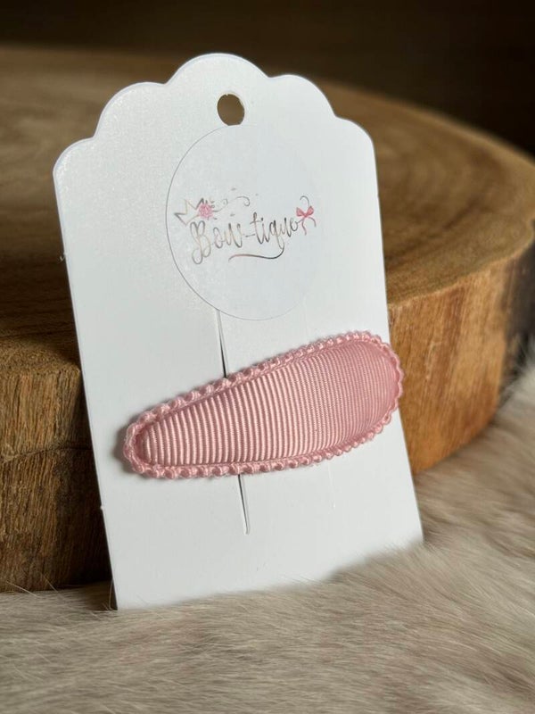 Klikklakspeldje Grosgrain Oud Roze