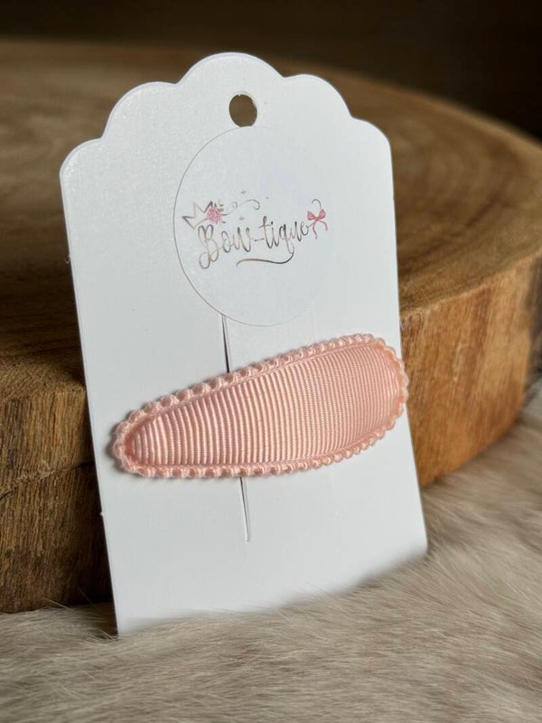 Klikklakspeldje Grosgrain Zalm