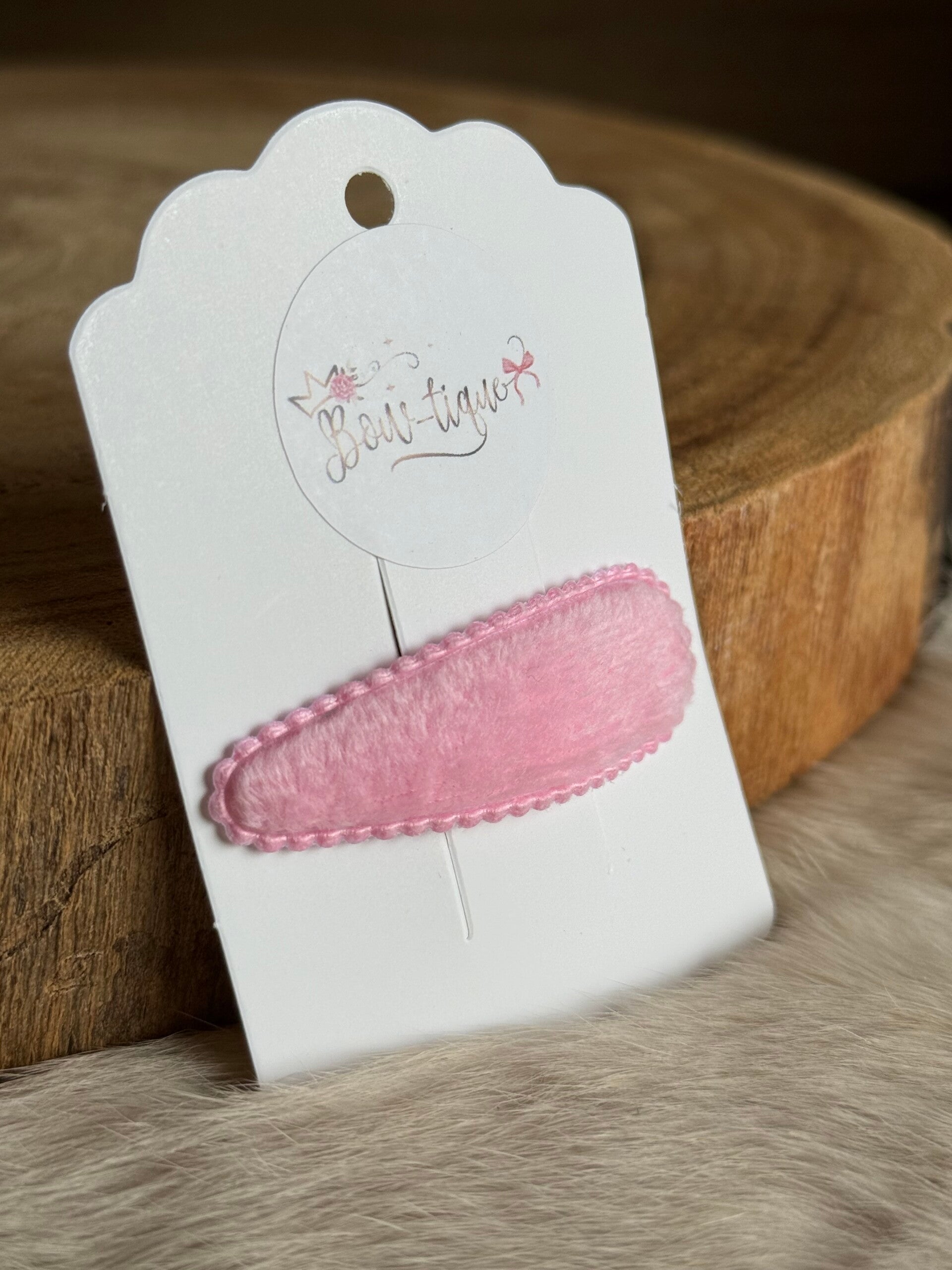 Klikklakspeldje Teddy Babyroze