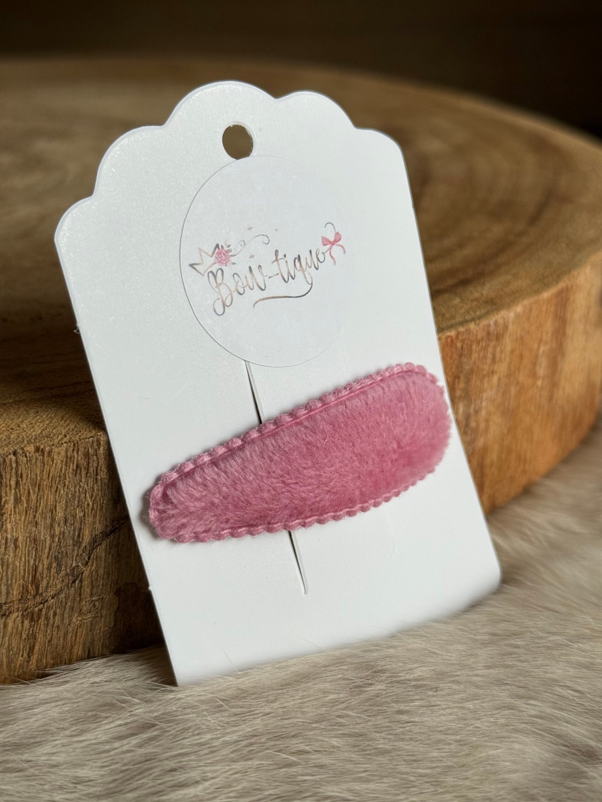 Klikklakspeldje Teddy Oud Roze