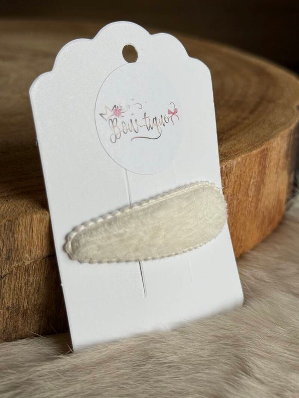 Klikklakspeldje Teddy Crème