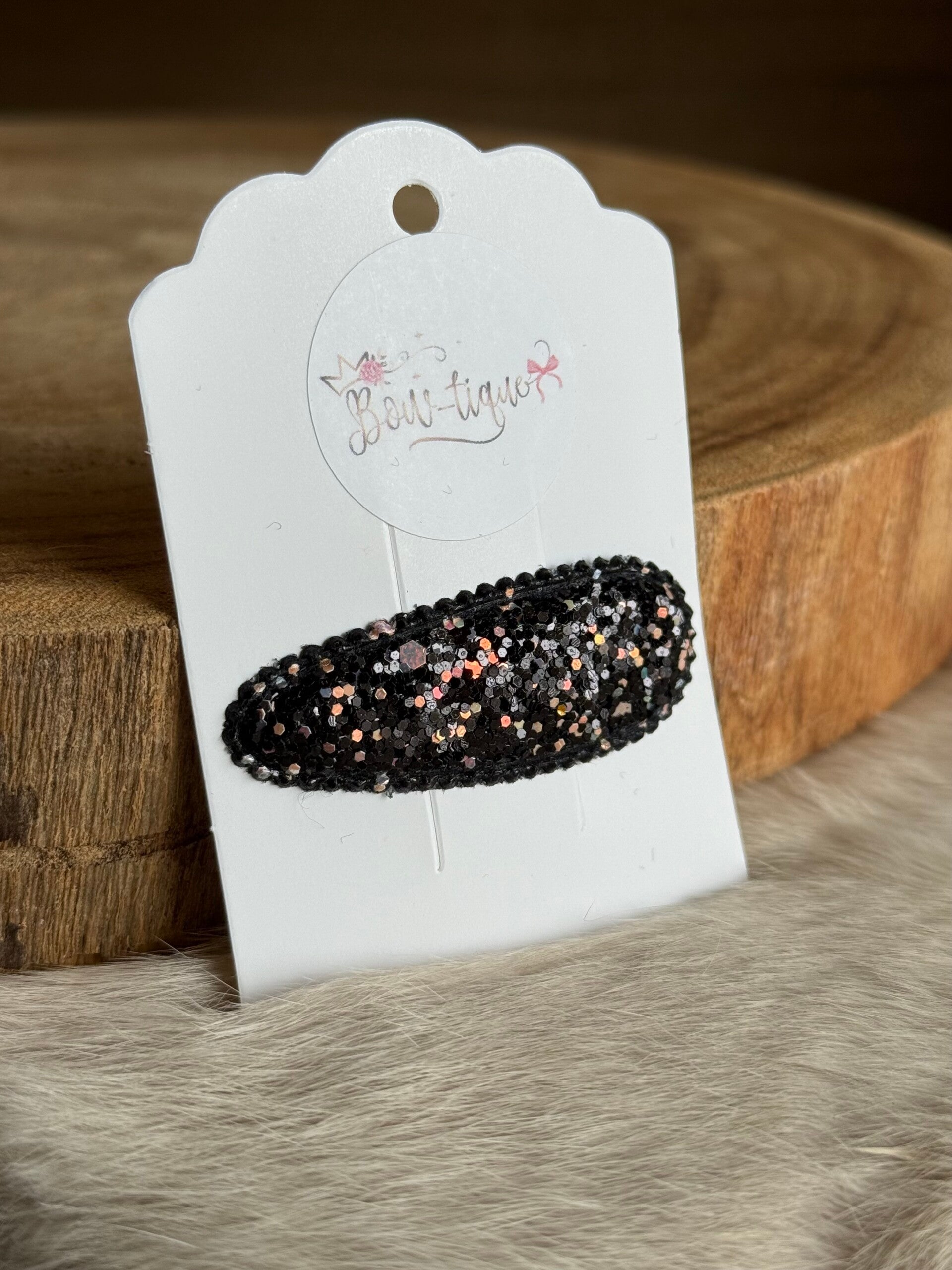 Klikklakspeldje grove blinker Zwart