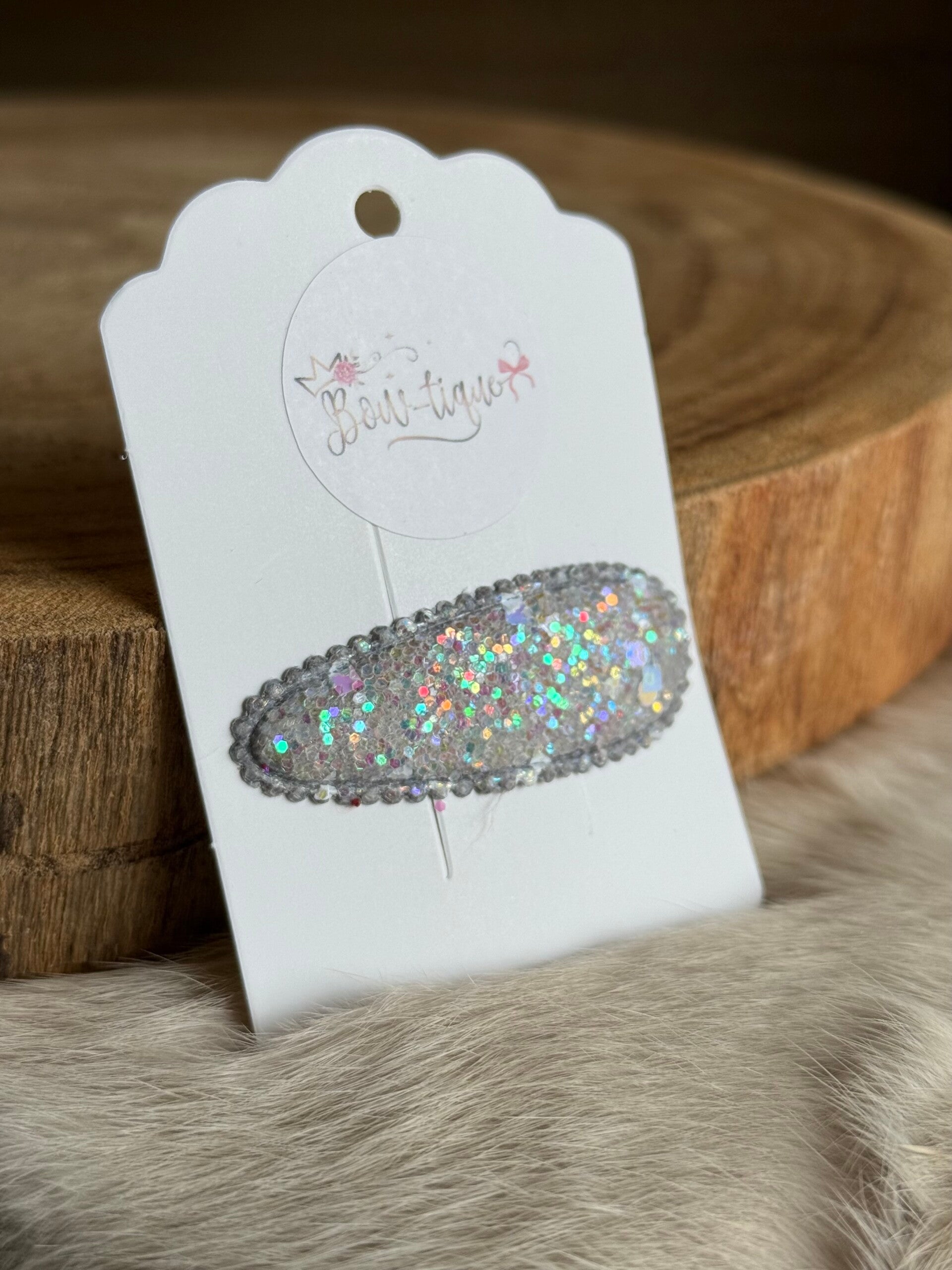 Klikklakspeldje grove blinker Zilvergrijs