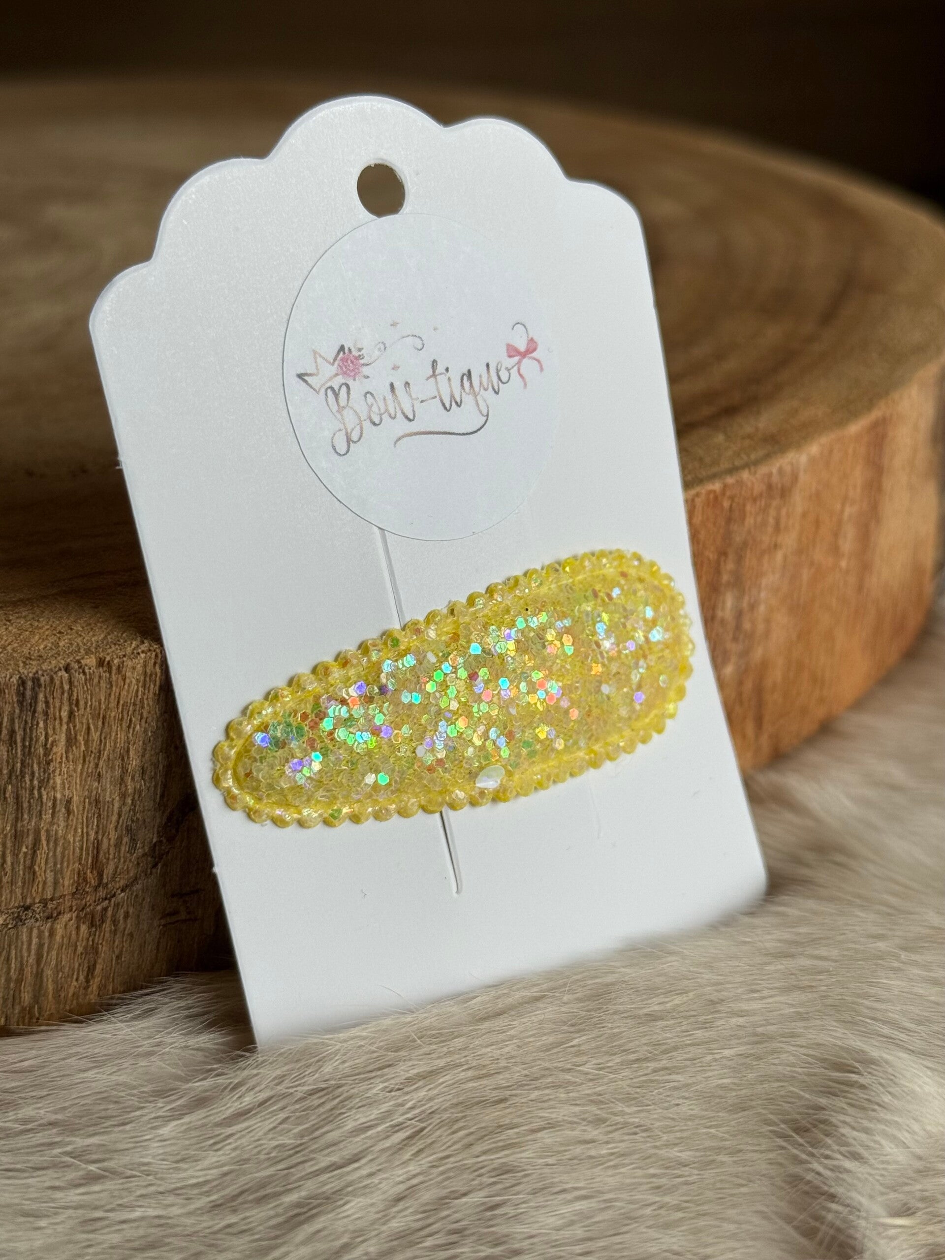 Klikklakspeldje grove blinker Geel