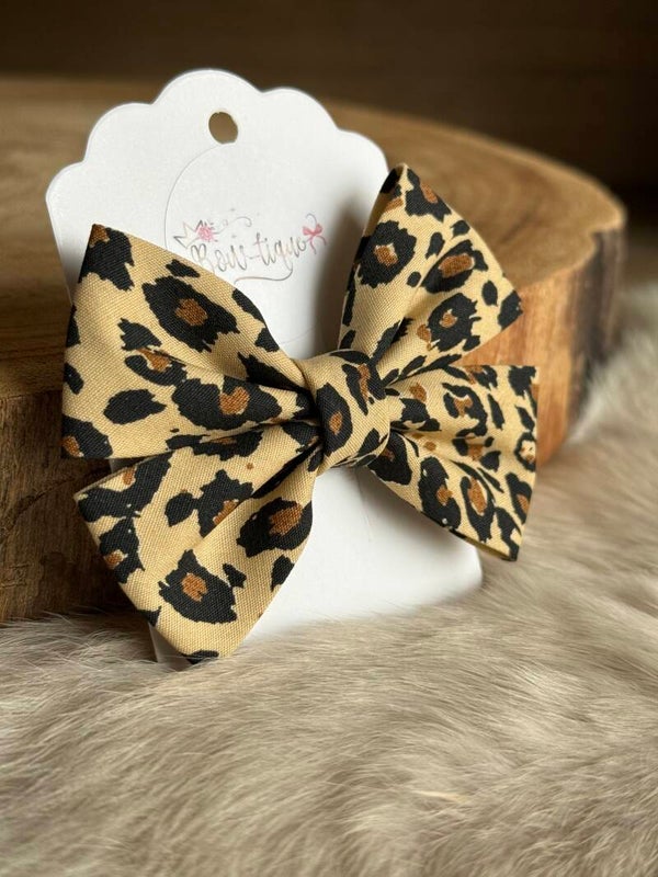 Katoenen Strik Luipaard