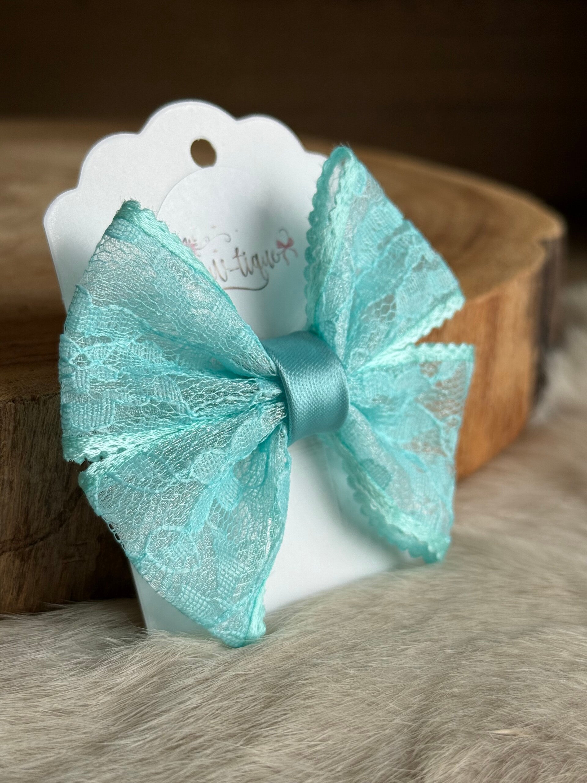 Kanten strik Celeste Eau de nil