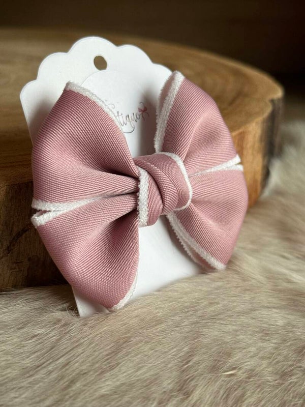 Klassieke strik Maxine Roze