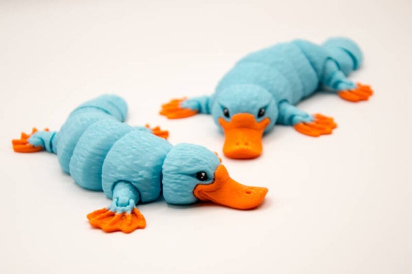 3D Mini vogelbekdier