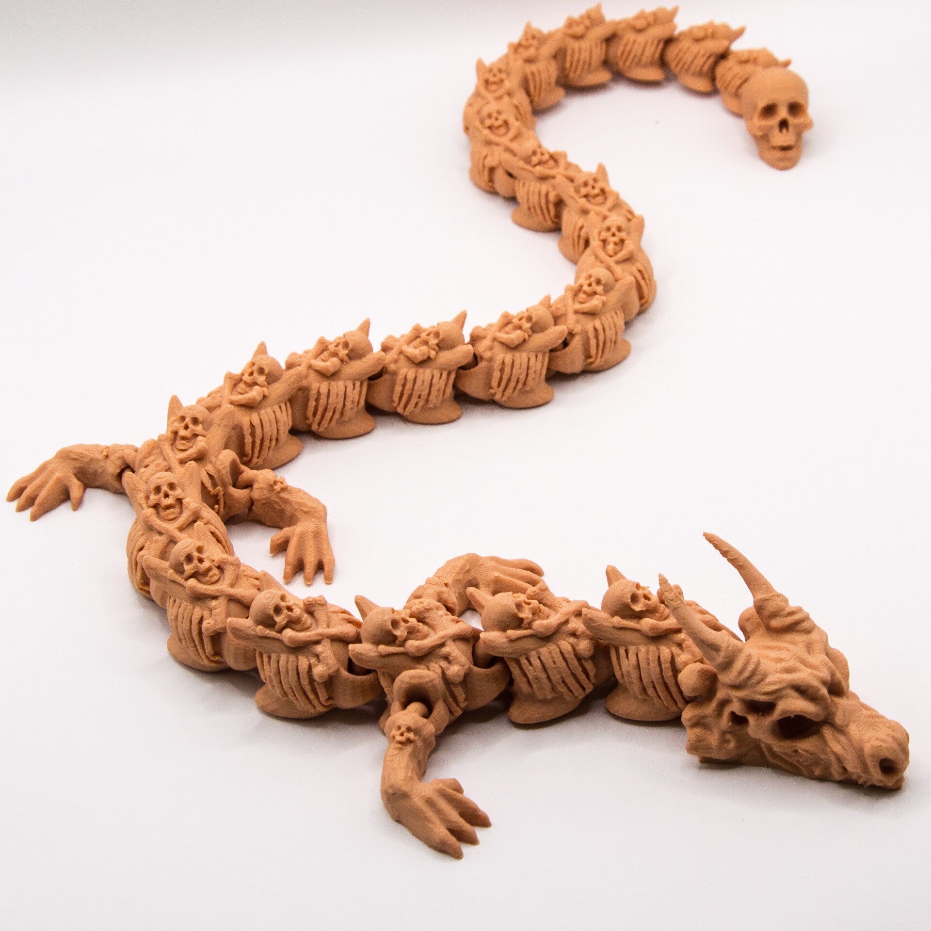 3D helloween skull dragon 40cm