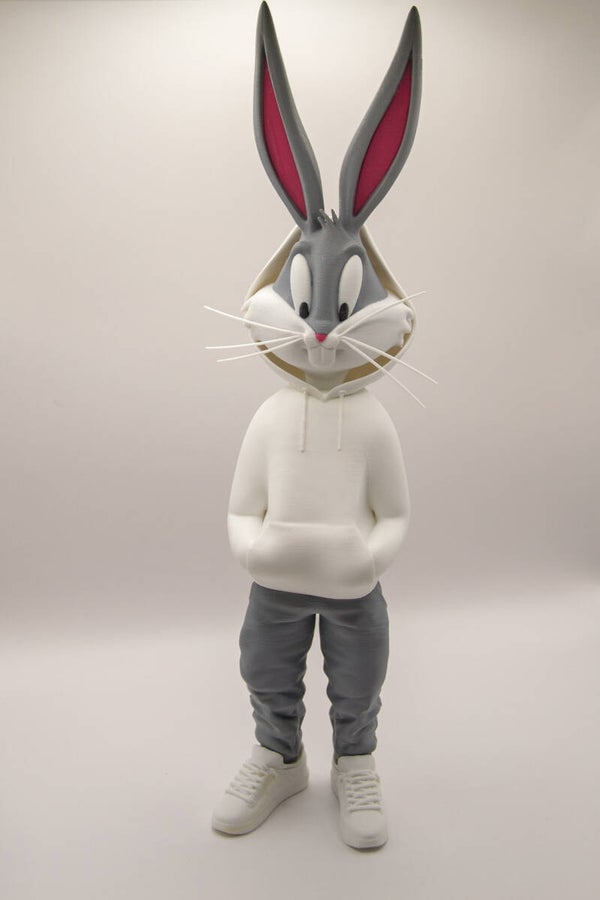 3D urban bugs bunny Large 45CM