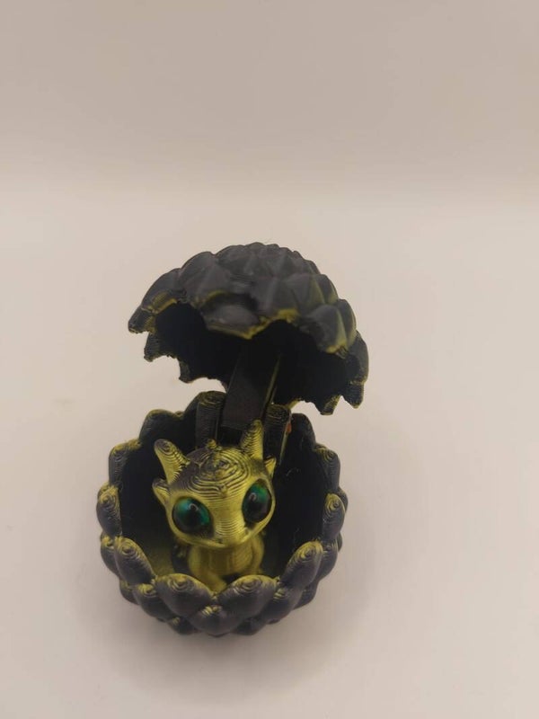 3D Mini draakje in ei