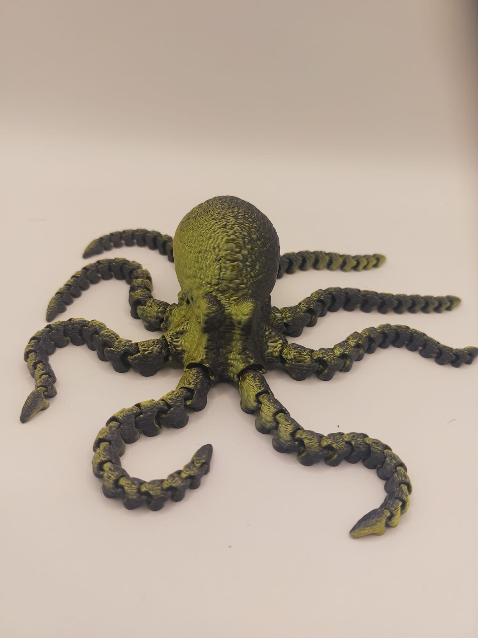 3D flexi octopus toy