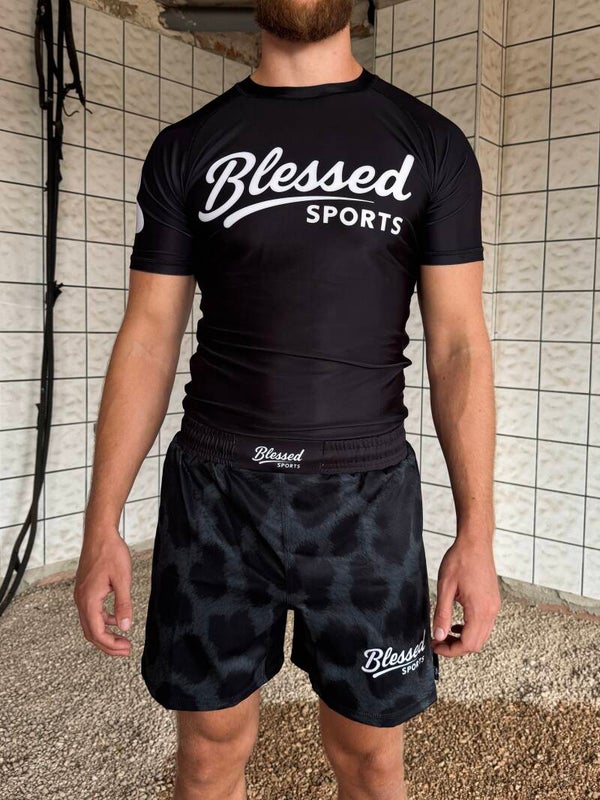 Leopard Fight shorts