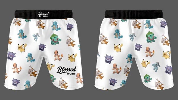 Pokémon fight shorts