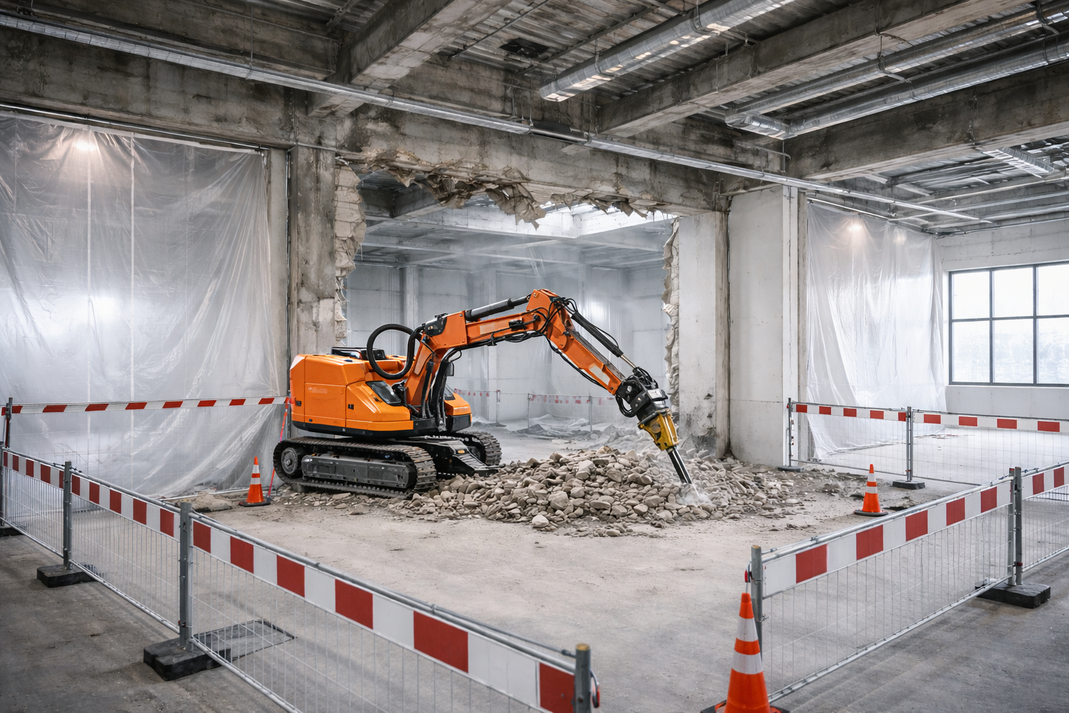 Selektiver Rückbau einzelner Bauteile