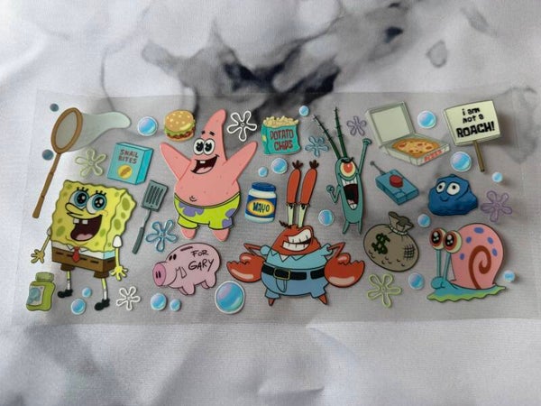 Sponge bob and friends