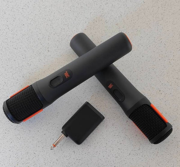 Draadloze JBL microfoons