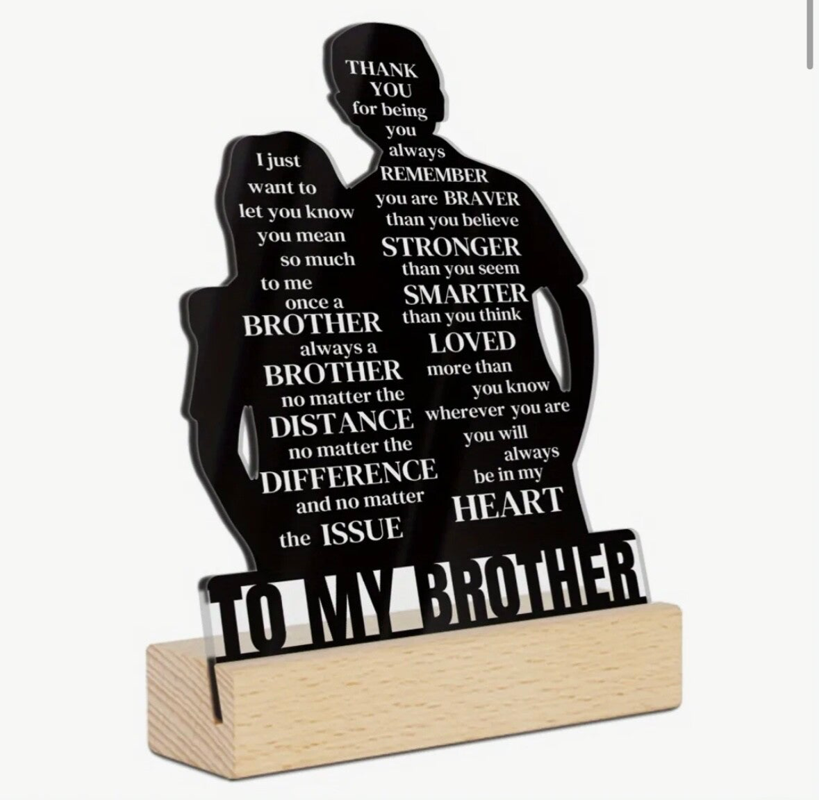 To My Brother – A Gift to Show You’re Loved