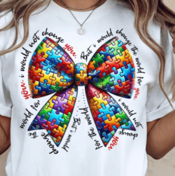 Raise Awareness with Our Autism Awareness Bow