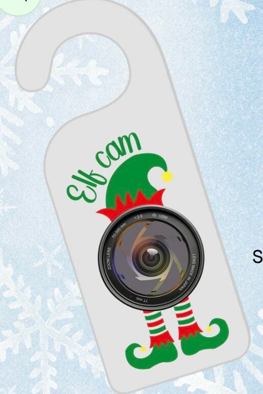 Elf cam door hanger