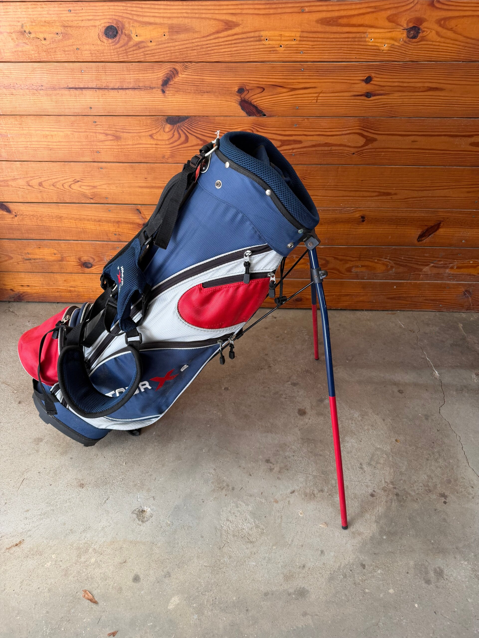 Red,White,Blue Stand Golf Bag