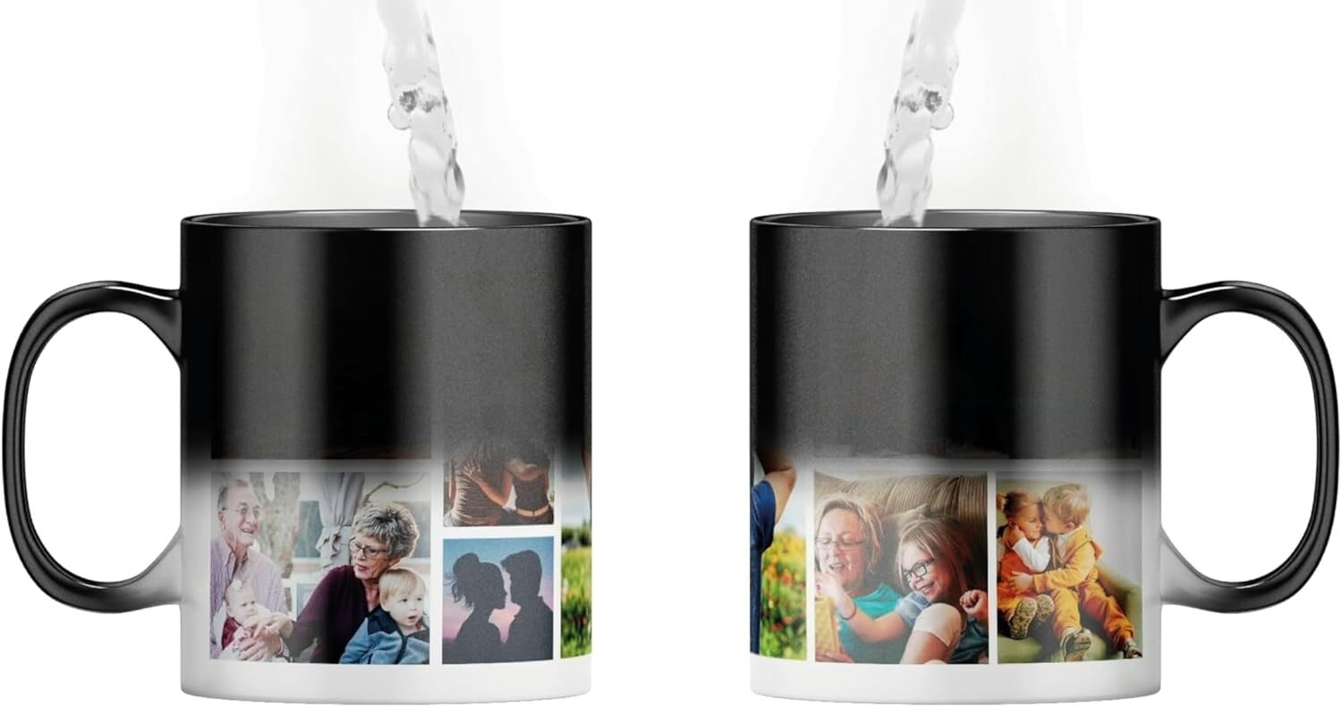 Colour changing personalised mug 425ML