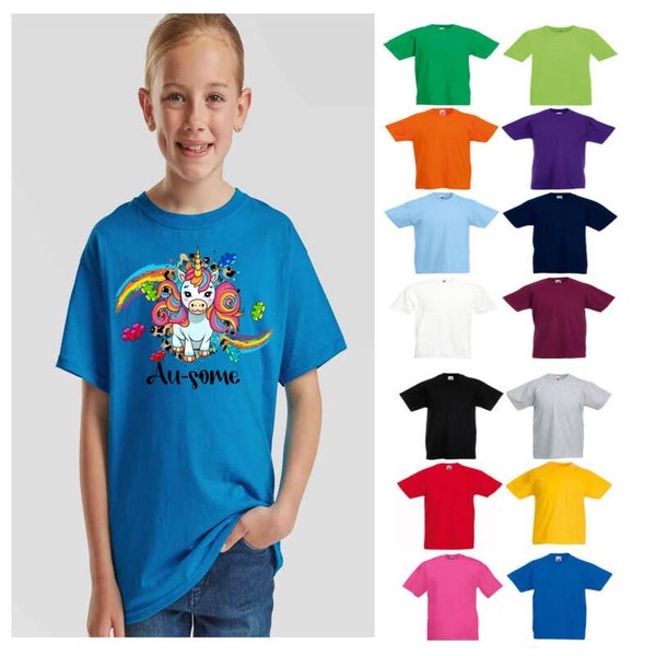 Unisex children 'AUSOME' T-shirt
