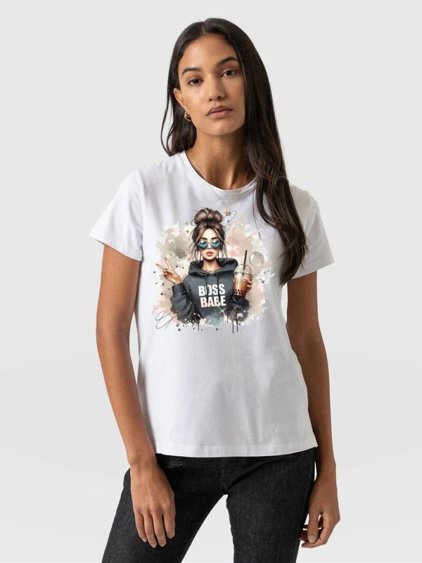 'Boss Babe' Ladies T shirt