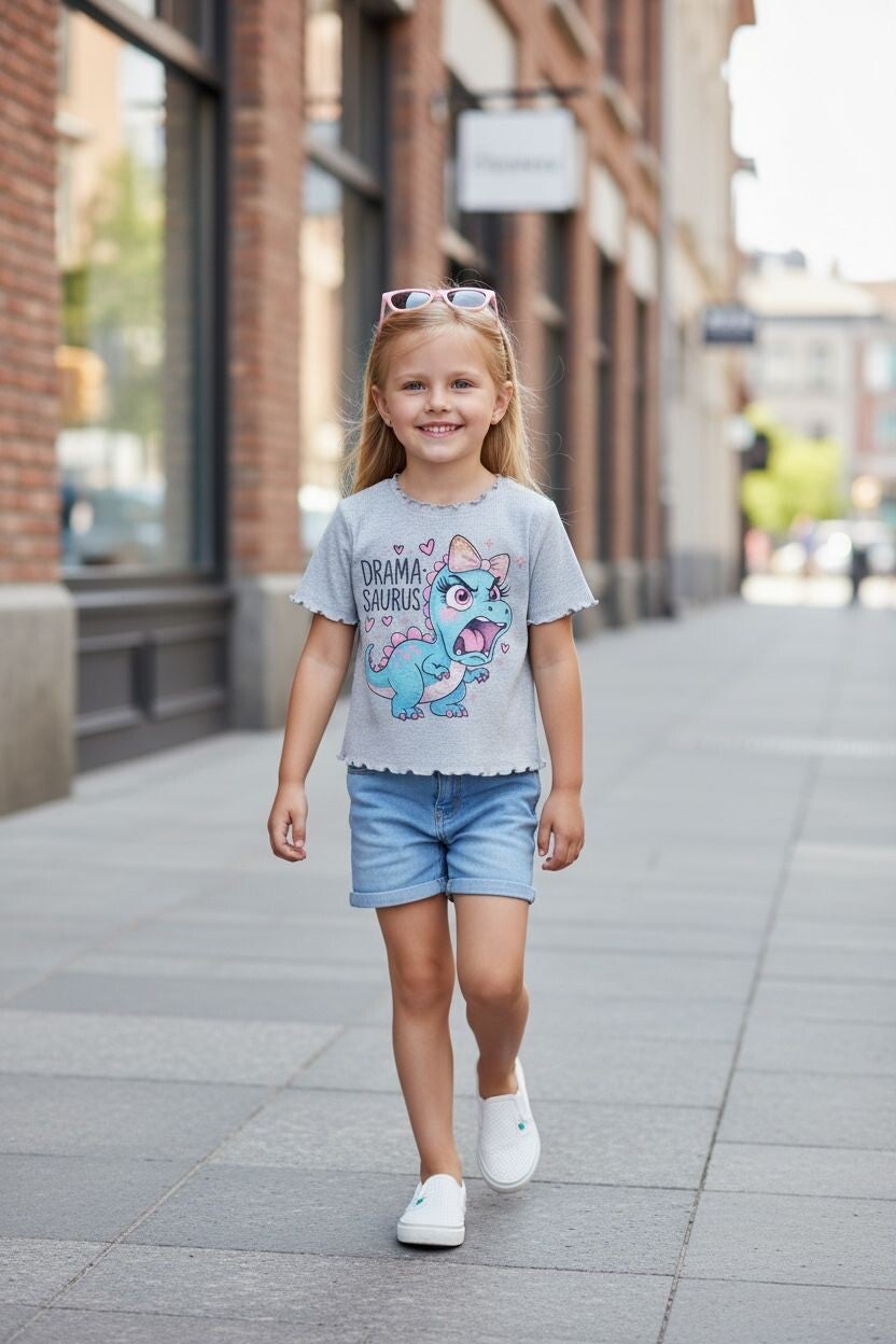 Drama-saurus Unisex Child T-shirt