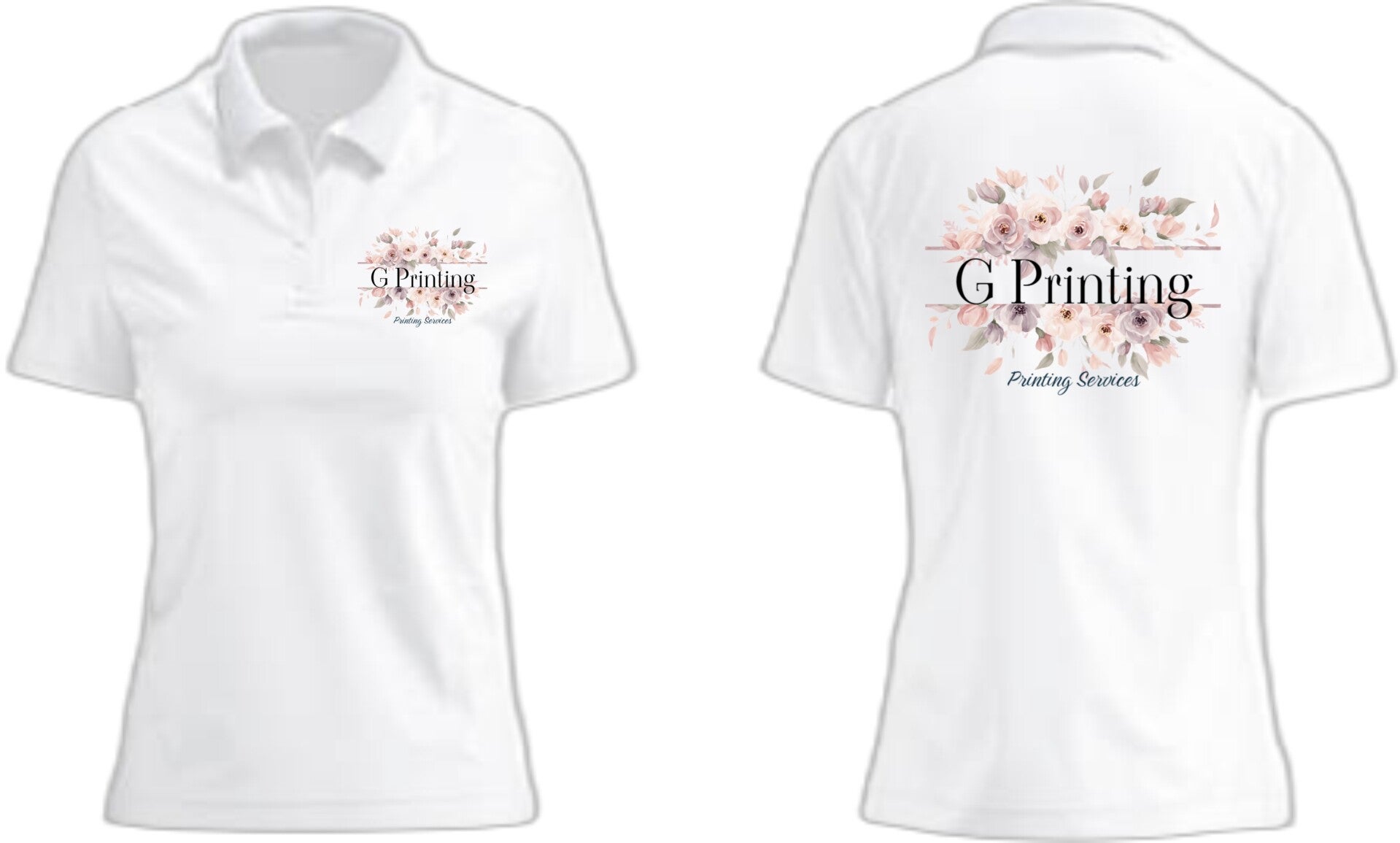 Personalised Ladies Polo Shirts