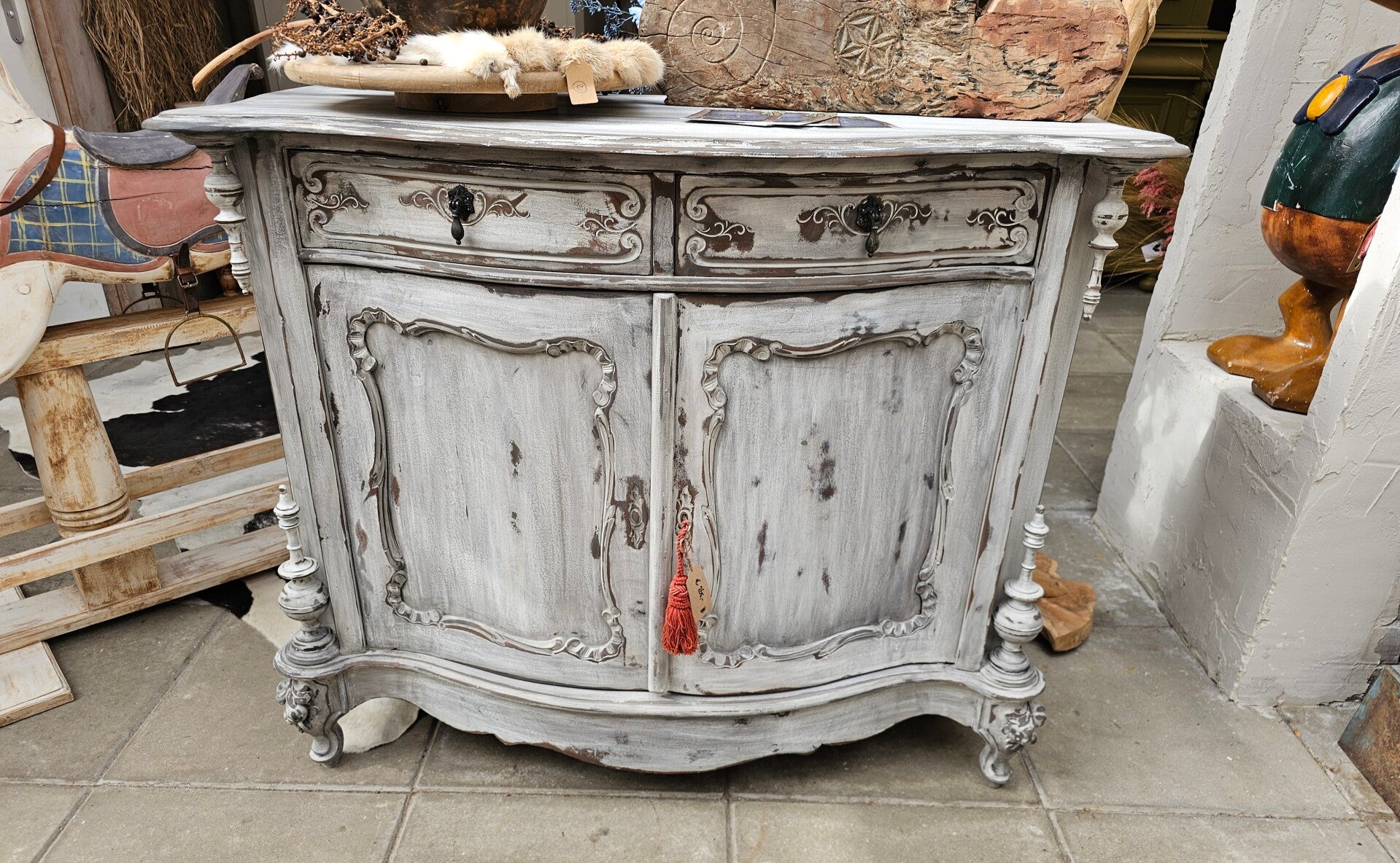 ✨ Brocante Kast – Shabby Chic Eyecatcher ✨