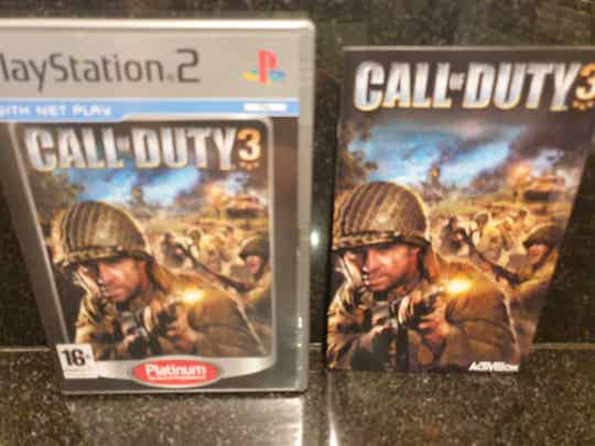 Call of Duty COD 3 ps2