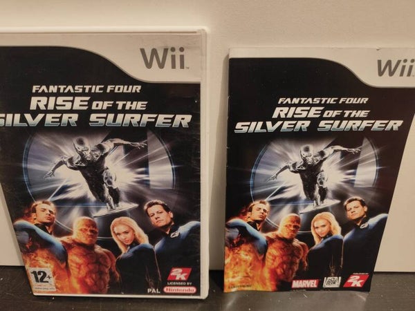 Fantastic Four Rise of the Silver Surfer Wii