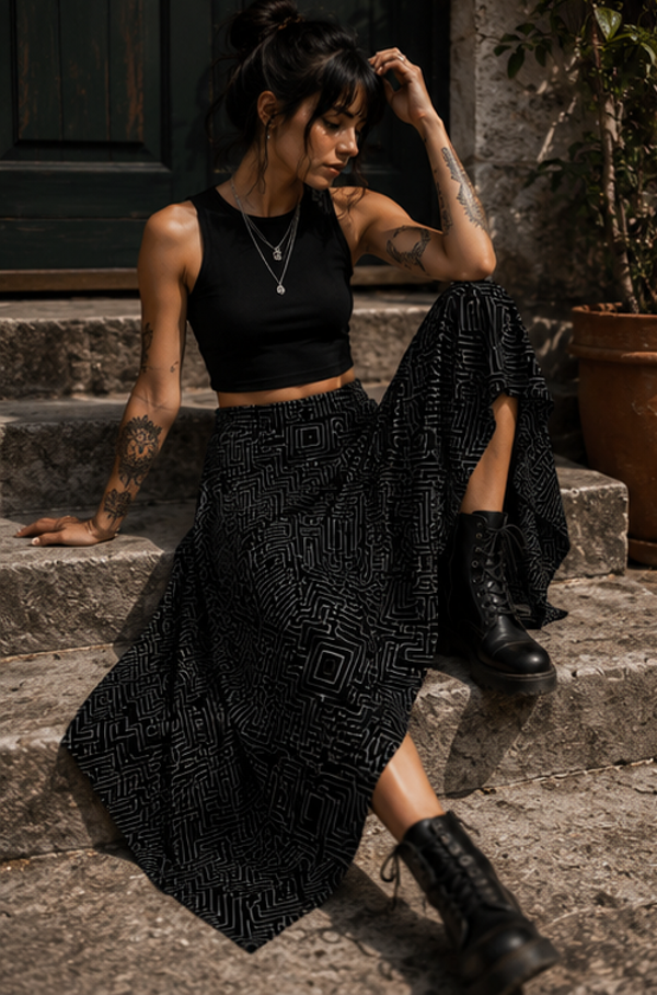 FRΔCTURΣ SKIRT
