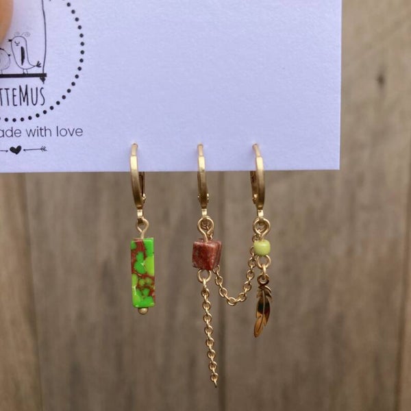 Gemstone Tripple Green Brown