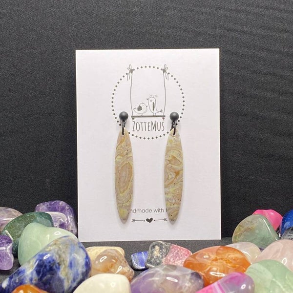 No One Knows Landscape Jaspis Thin Oval