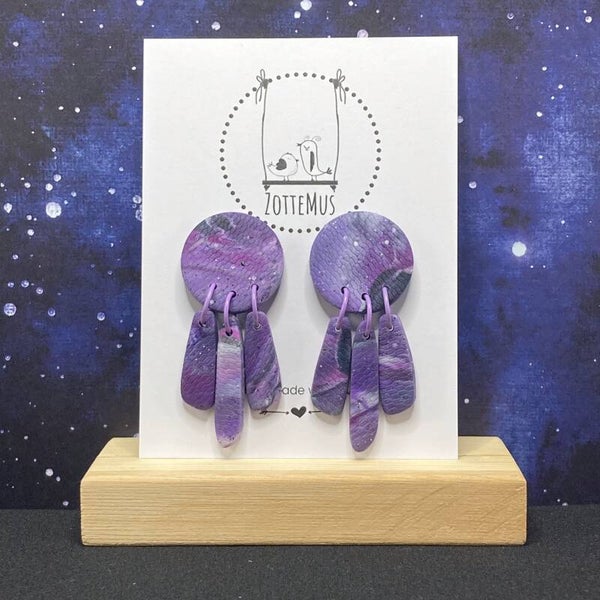 Intergalactic Dangles Lila Mix