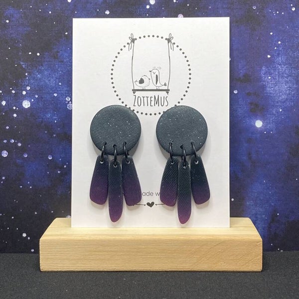 Intergalactic Dangles Stardust Magenta