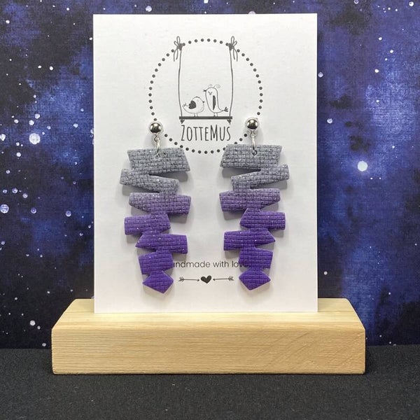 Intergalactic Zigzag Stone Purple