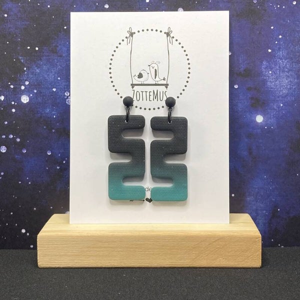 Intergalactic Retro Wiggle Stardust Teal