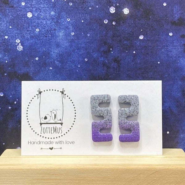 Intergalactic Stud Retro Stone Purple
