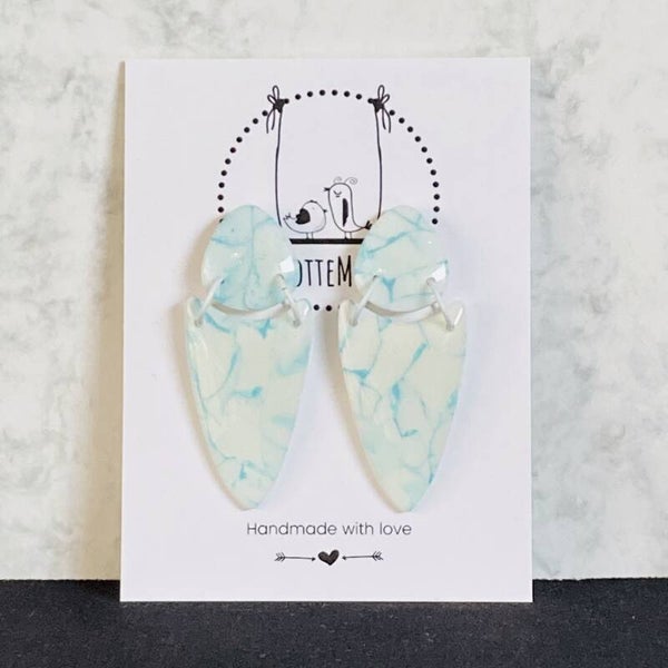 Pieces Double Drop Blue