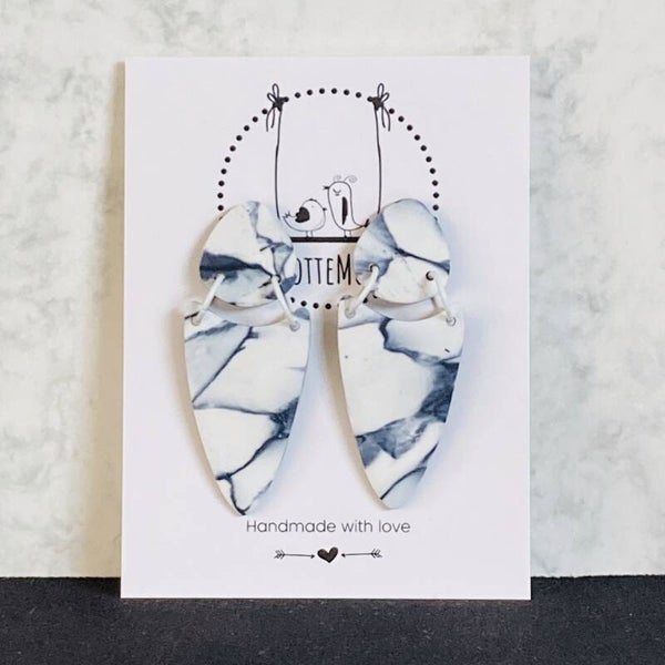 Pieces Double Drop White
